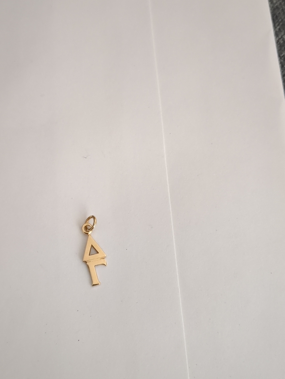 Delta Gamma Pendant Charm - Women Jewelry - 10K Gold
